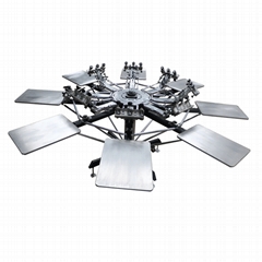 Full automatic garment screen printer machine