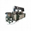 Automatically cap two colors screen printing machine