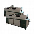 Automatically cap two colors screen printing machine 6