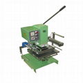 Leather paper plastics 4 tons pressure Manual Hot stamping machine 6