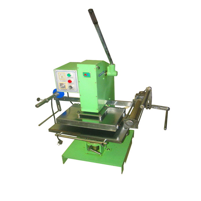 Manual large size Hot stamping machine for paper 