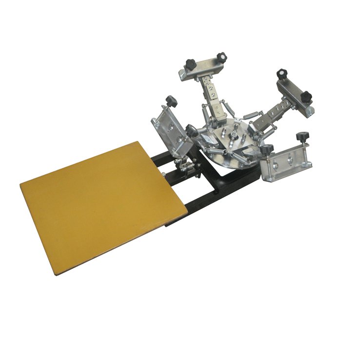  Manual garment screen printing machine 3