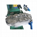 Plain screen printing machine with pneumatic conveyor