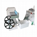 Label roll to roll screen printing machine