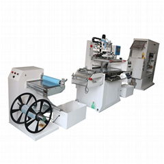 Automatically label  screen printing machine