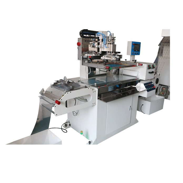 Automatically label  screen printing machine 3
