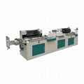 Automatic screen printing machine for ribbon