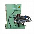 Hot stamping machine with two sets foil collecting device 3