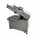 Oblique arm screen printer