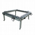 Manual mechanical screen stretching machine