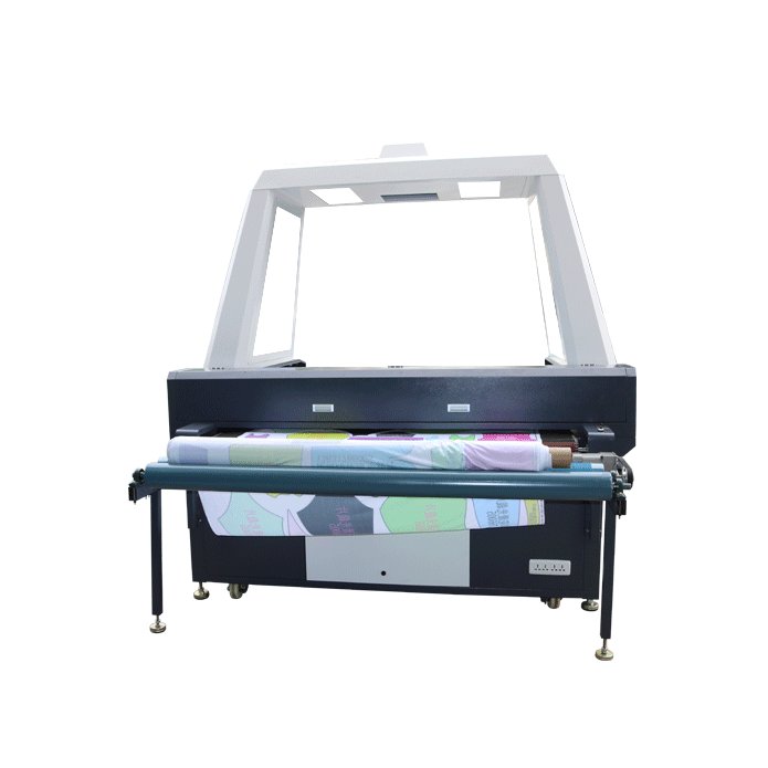 Laser cutting machine for fabric