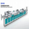 Automatically ribbon Two colors screen printing machine 6