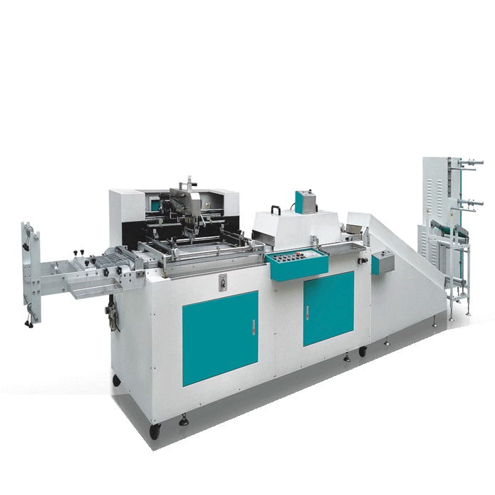 Automatically ribbon Three colors screen printing machine 4