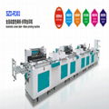 Automatically ribbon Three colors screen printing machine 7