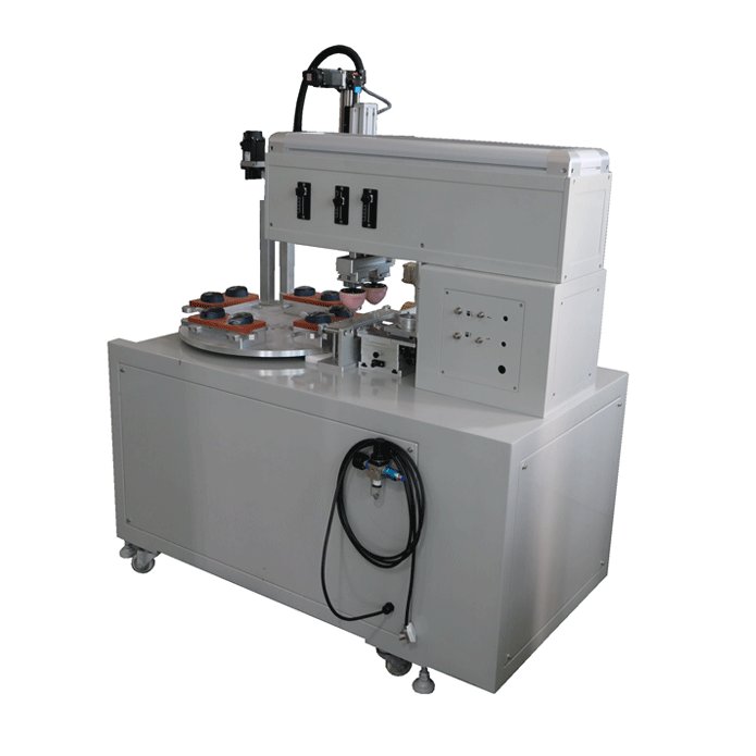 One color pad printing machine with rotating table 5