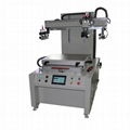 High accurate Servo Slide-table screen printer with vacuum table