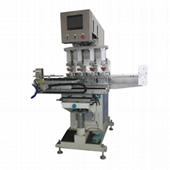 Aircraft model pad printing machine with servo workbench