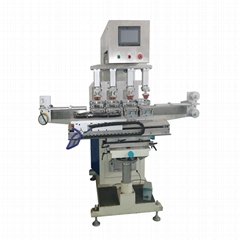Four colors pad printing machine with servo workbench( SP4-410DCSP))