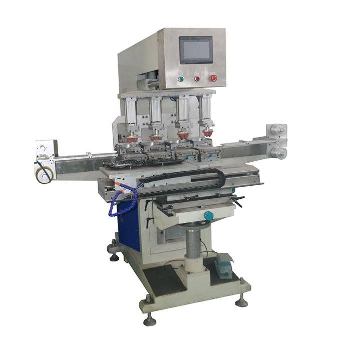 Four colors pad printing machine with servo workbench( SP4-410DCSP)) 5