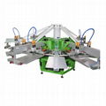 Rotating hot selling octopus Full automatically garment screen printer 1