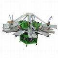 Rotating hot selling octopus Full automatically garment screen printer 5