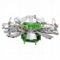 Rotating hot selling octopus Full automatically garment screen printer 6