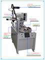 One color pad printing machine with rotating table 5