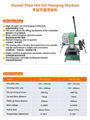 Leather paper plastics 4 tons pressure Manual Hot stamping machine 2