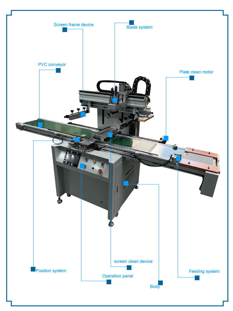  Conveyor Precision screen printer  2