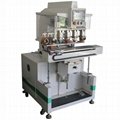 Four colors pad printing machine with