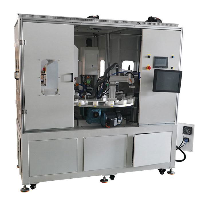 High accurate Full servo rotating pad printing machine with rotating table 4