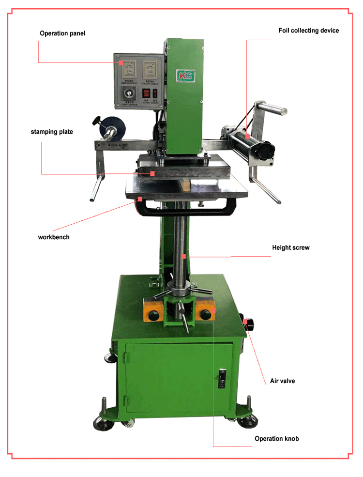  Height hot stamping machine(H-TC3025UH) 2