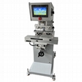 Two colors touch screen pad printer