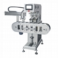 Two colors robot unloading pad printer