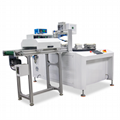Automatic pad printing machine for glasses frame
