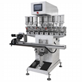 Servo shuttle 6 colors pad printer