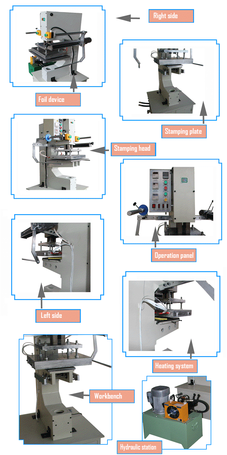 液壓燙金機（HH-TC4040LPB） 3