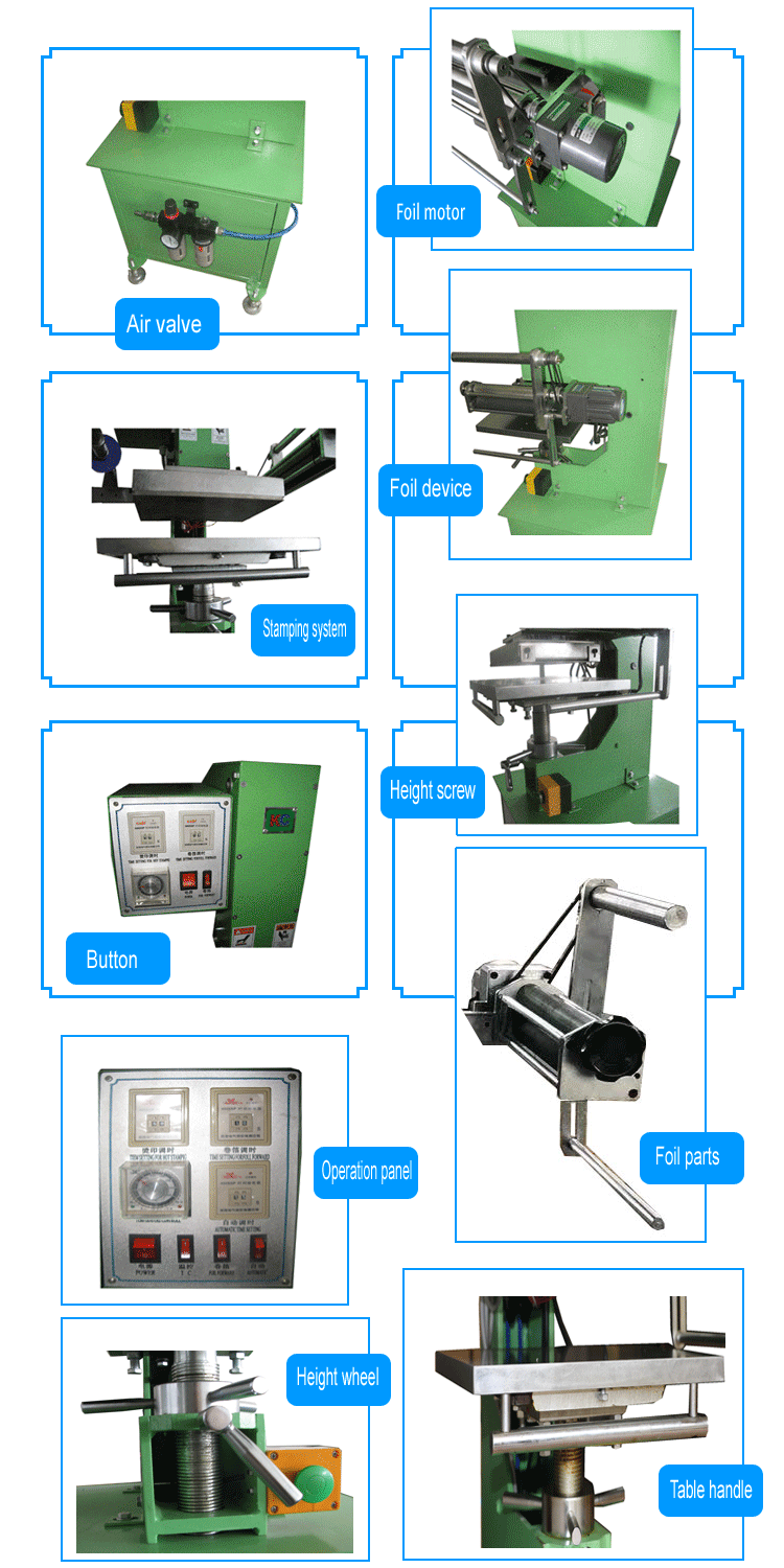易操作安全型塑料配件燙金機(H-TC2129) 3