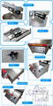 Hot selling UV spot  vacuum table screen printer