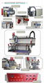 Advertising posters screen printing machine