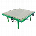 Manual mechanical screen stretching machine