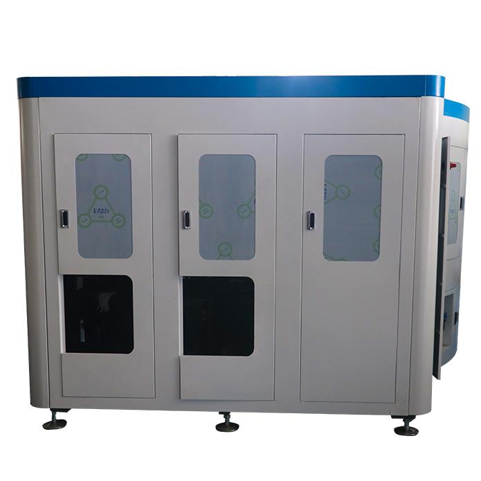 Two colors servo rotating screen printing machine 4