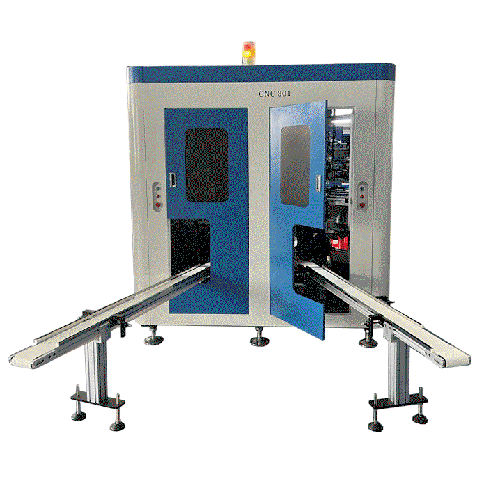 CNC servo rotating screen printing machine