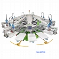 Automatic stencil screen printing machine