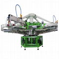 Full automatic garment screen printer machine