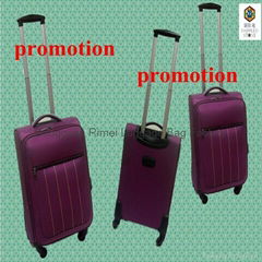 2012 2pcs/set customer satifatory promotion polyester l   age suitcase