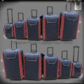 Cheap 5 pcs trolley bag travel luggage with Shantung silk material