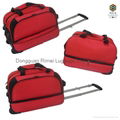 Hot sale style travelling luggage bag with superior wheels&trolley