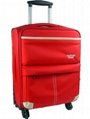 Top sale colourful nylon built-in aluminum trolley l   age 2