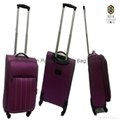 2012 2pcs/set customer satifatory promotion polyester l   age suitcase 3